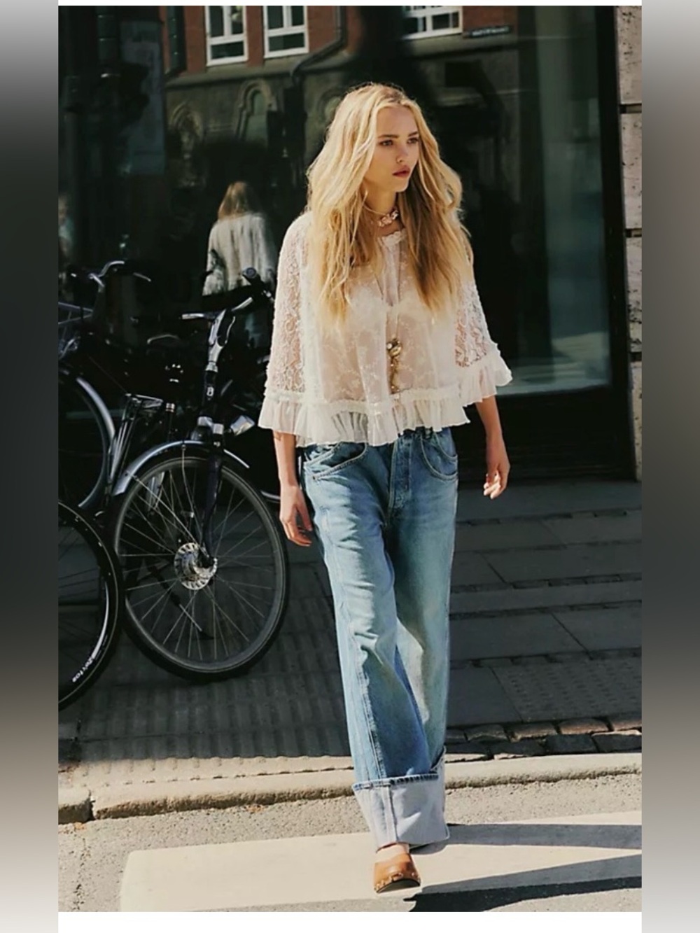 We The Free final countdown cuff low Jeans